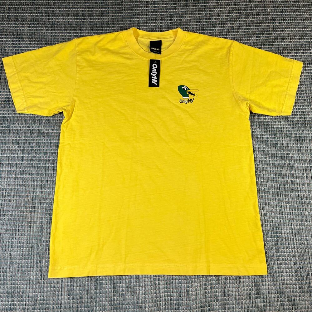Only NY Duck Yellow T Shirt Adult Sz XS Short Sleeve Tee New